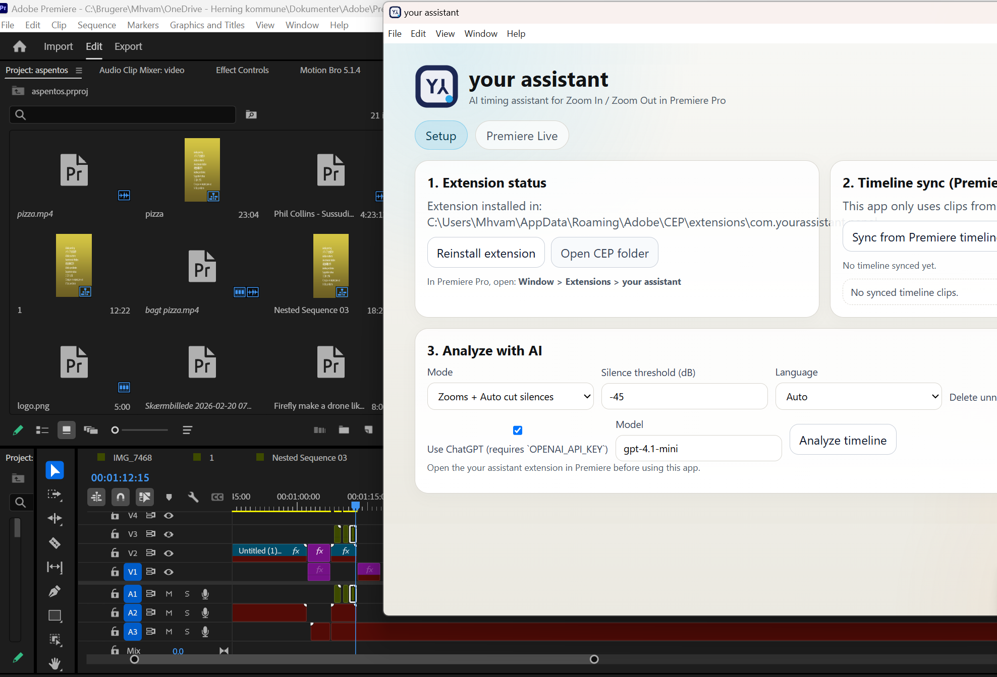 your assistant (beta)